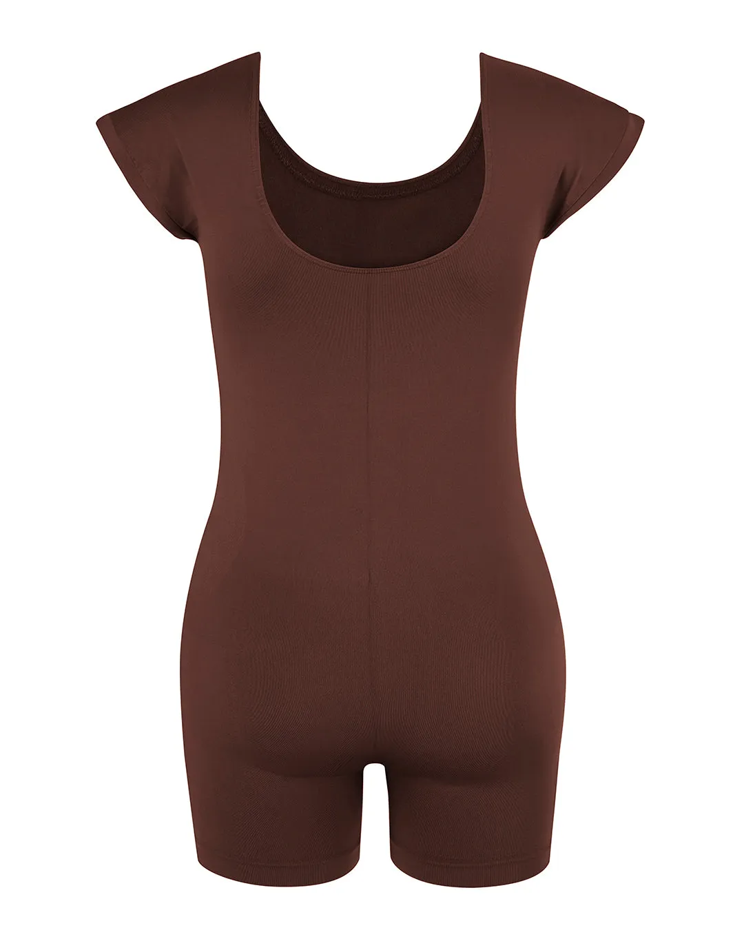 EUPHORIC Shorts Unitard | Maroon