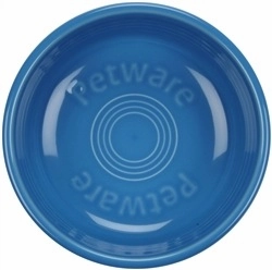 Fiesta Petware Peacock Blue Made In The USA 30 oz.