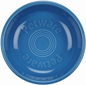 Fiesta Petware Peacock Blue Made In The USA 30 oz.