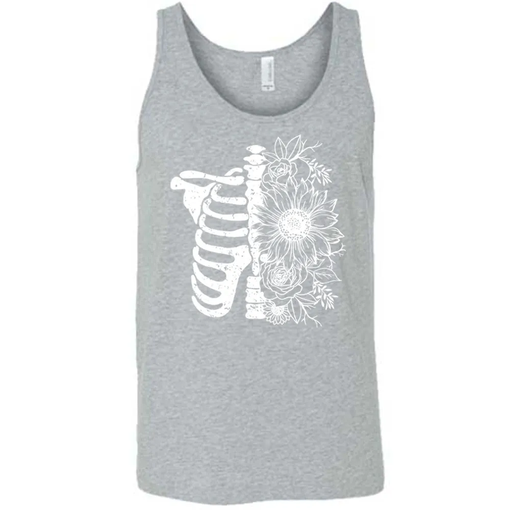 Floral Ribcage Shirt Unisex