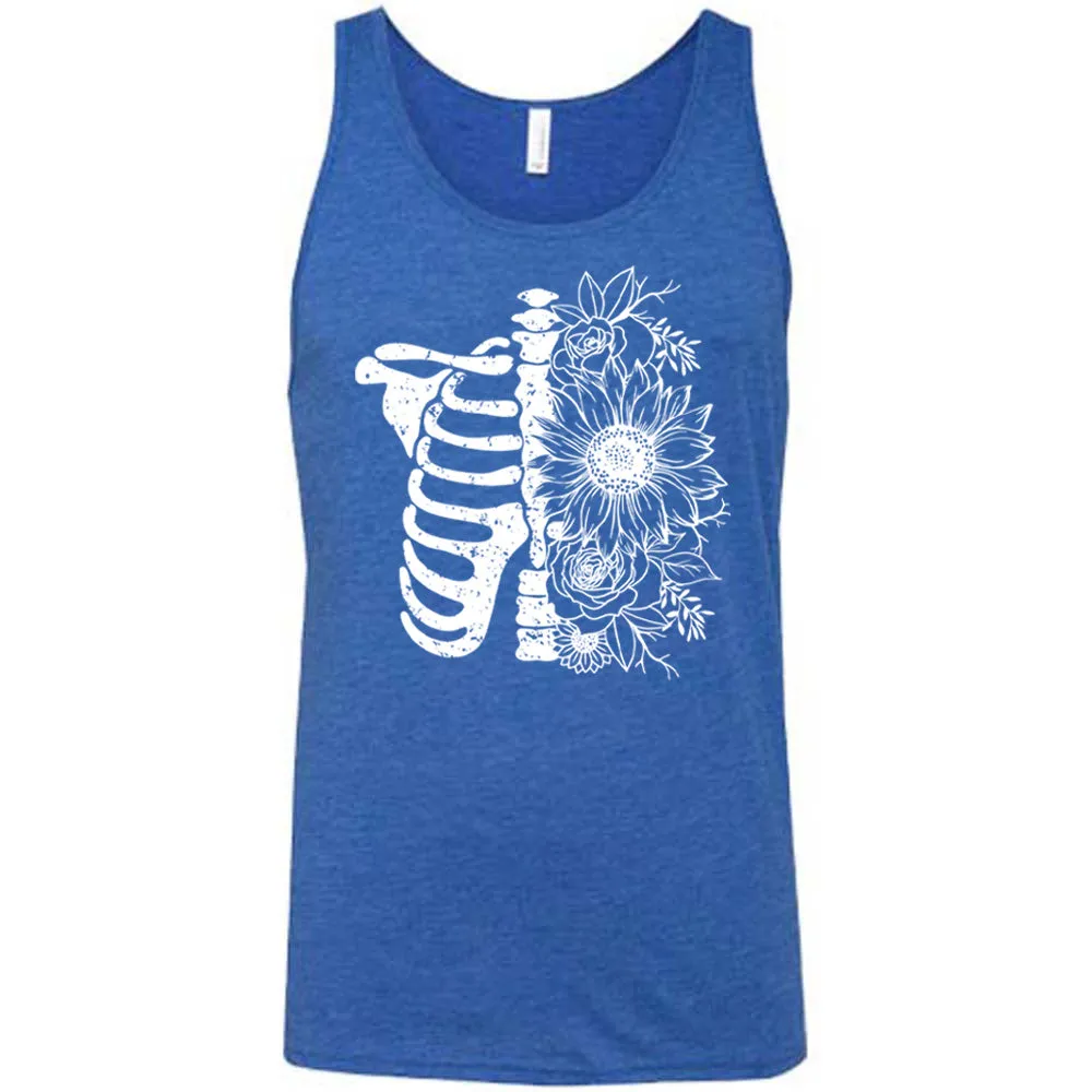 Floral Ribcage Shirt Unisex