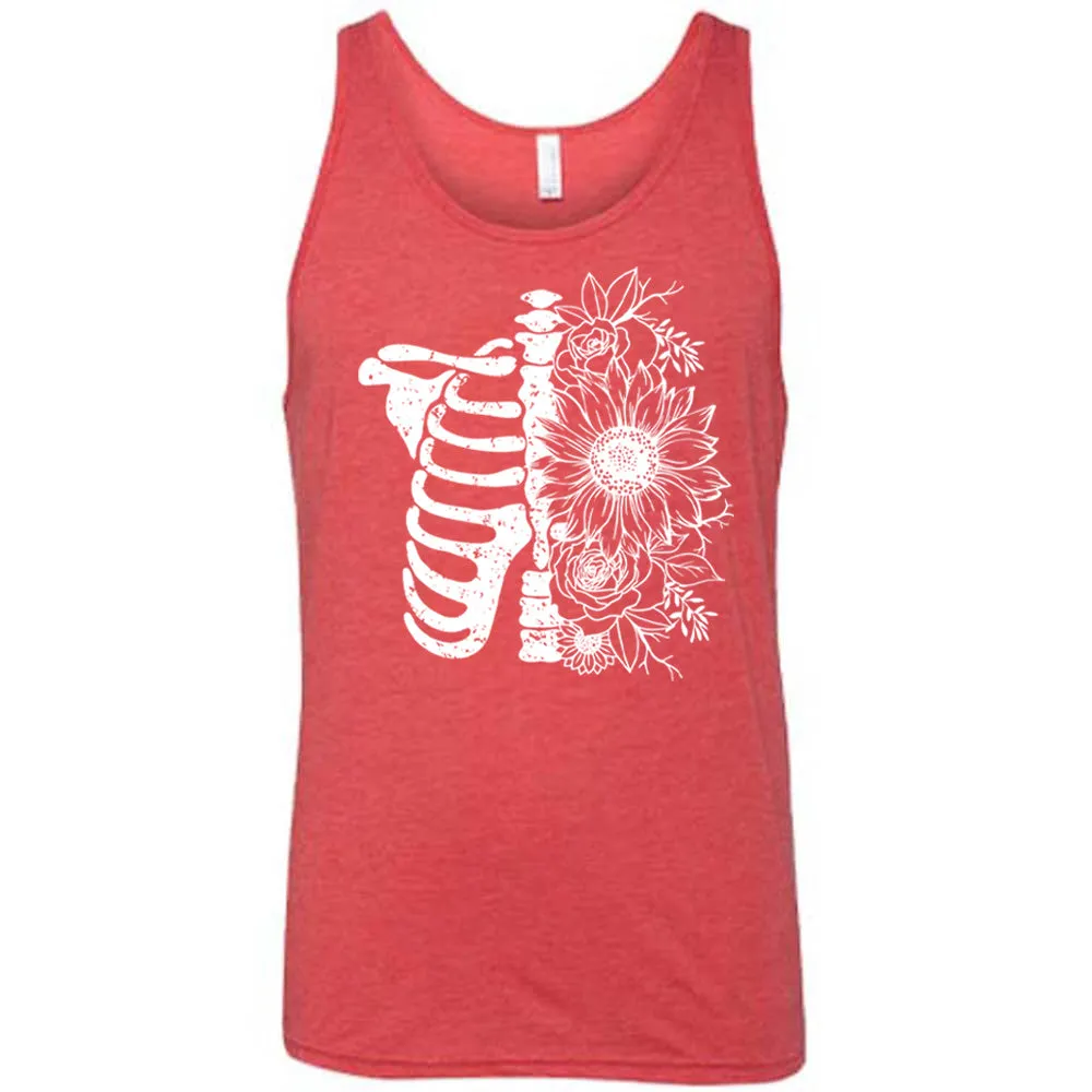 Floral Ribcage Shirt Unisex