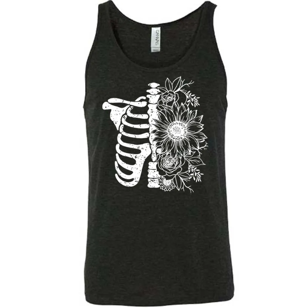 Floral Ribcage Shirt Unisex