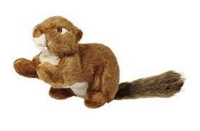 Fluff & Tuff Red The Squirrel Squeakerless