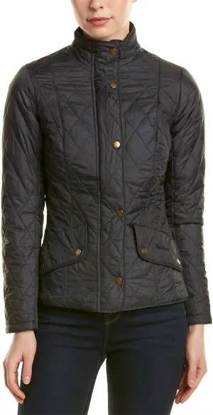 Flyweight Cavalry Quilt Jacket In Navy