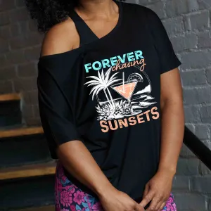Forever Chasing Sunsets | Slouchy Tee