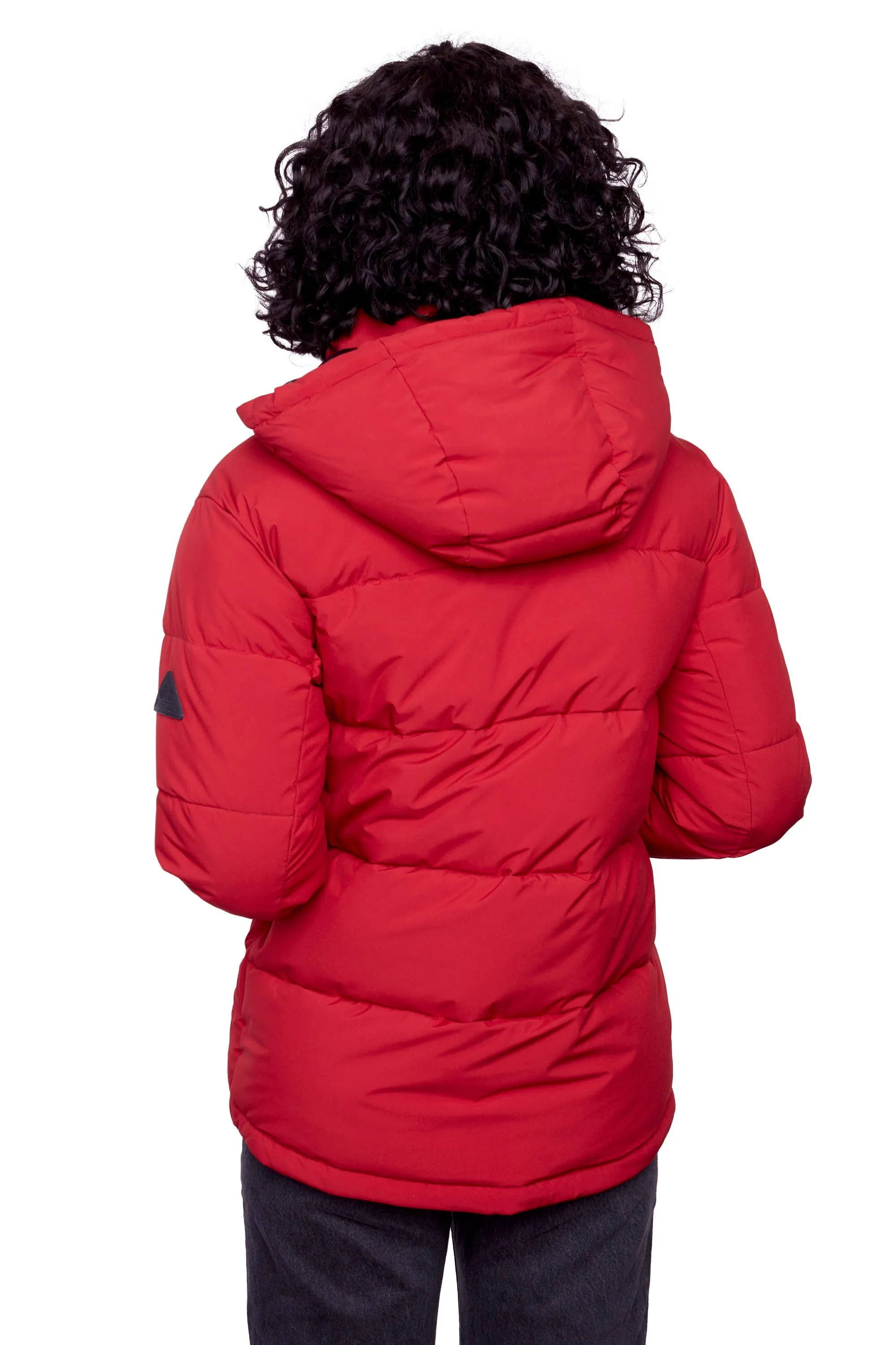 FORILLON | WOMEN'S VEGAN DOWN (RECYCLED) SHORT QUILTED PUFFER JACKET