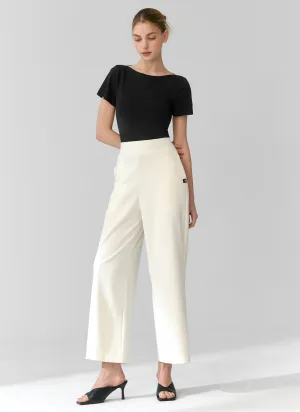 Free Motion Slit Wide Pants
