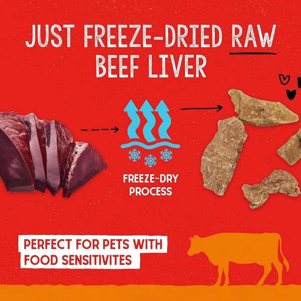 Freeze Dried Beef Liver Dog Treats