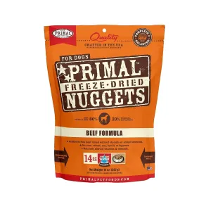 Freeze Dried Beef Nuggets Dog Food