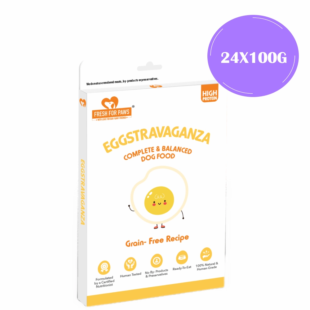 Fresh For Paws Eggstravaganza Dog Wet Food (100g)