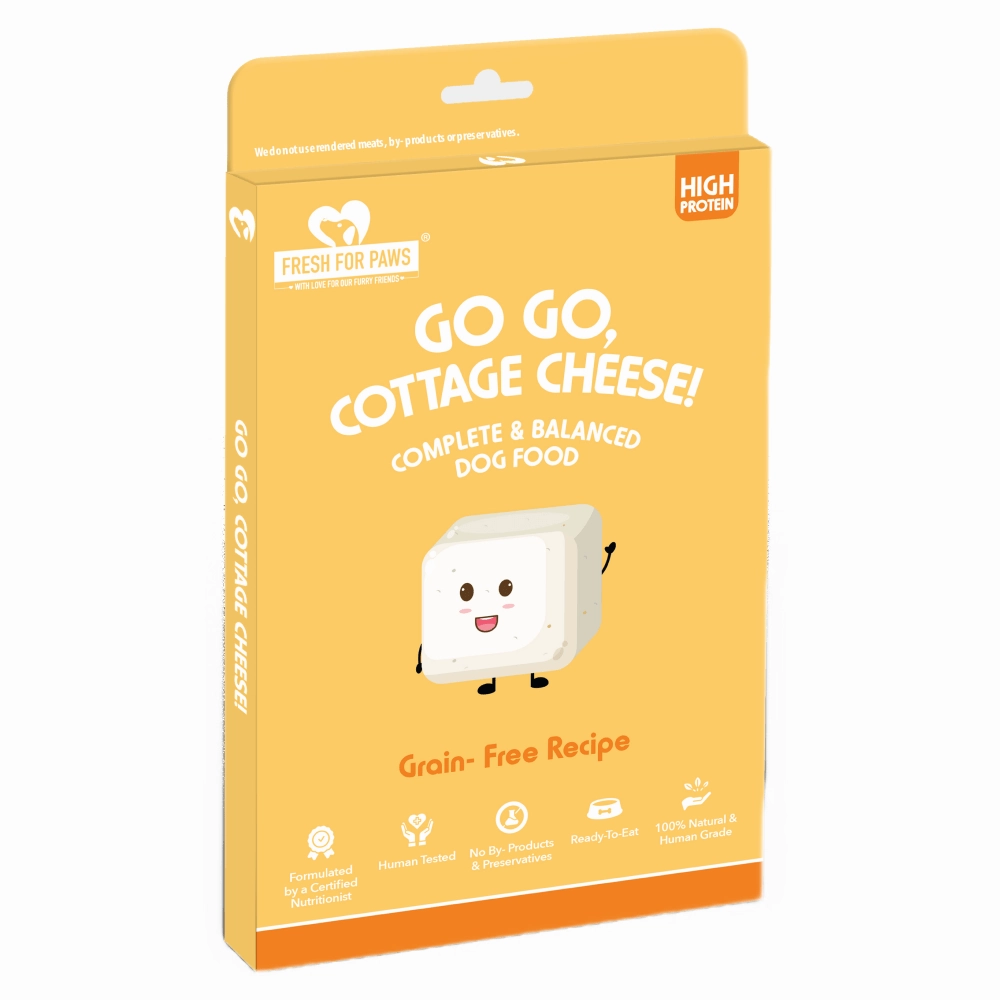 Fresh For Paws Go Go Cottage Cheese Dog Wet Food (300g)