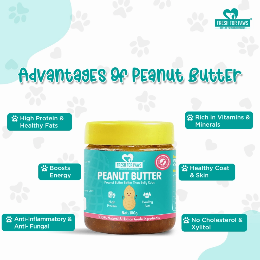 Fresh For Paws Peanut Butter for Dogs