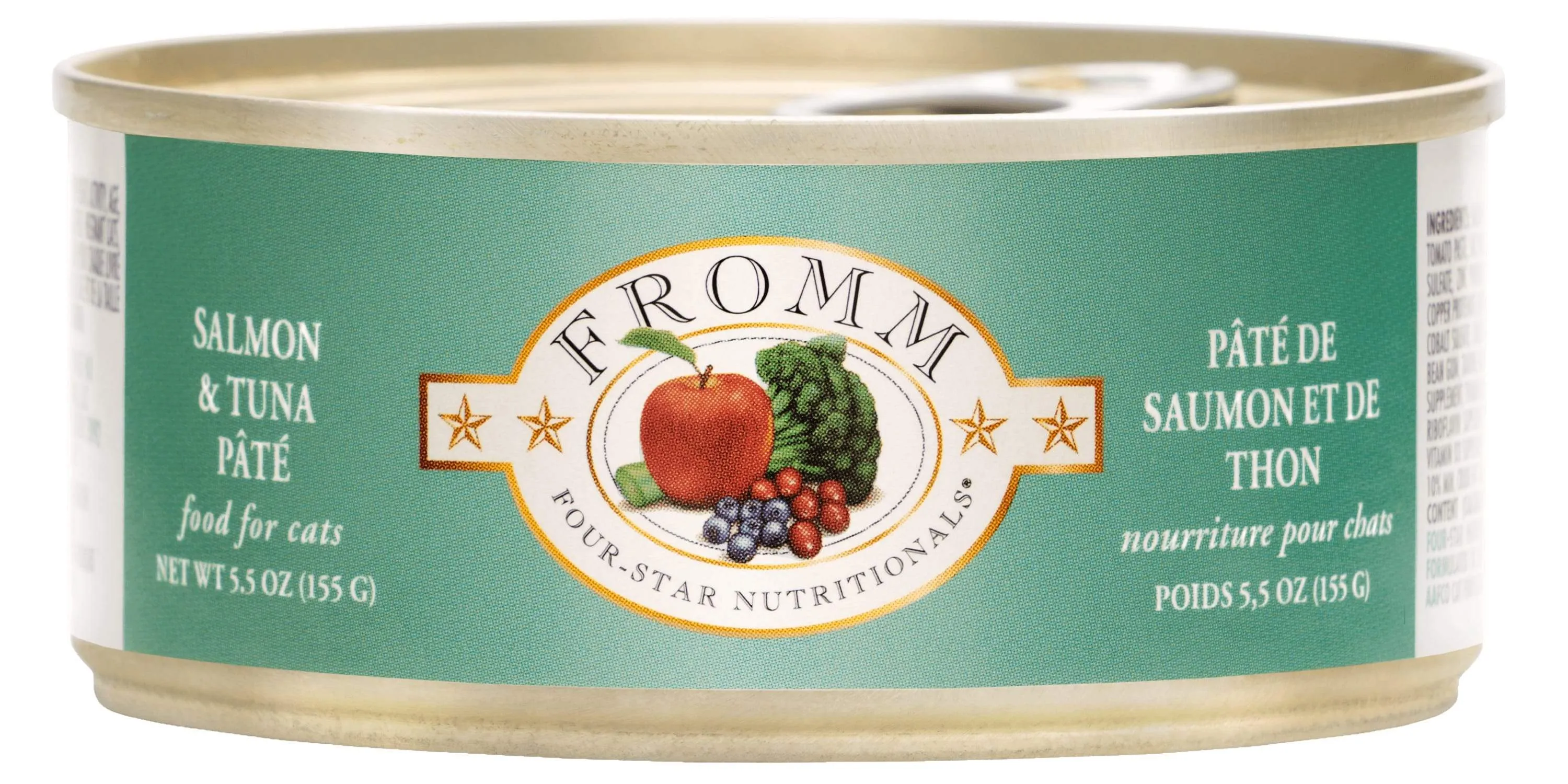 Fromm Four-Star Nutritionals Salmon & Tuna Pat Food for Cats