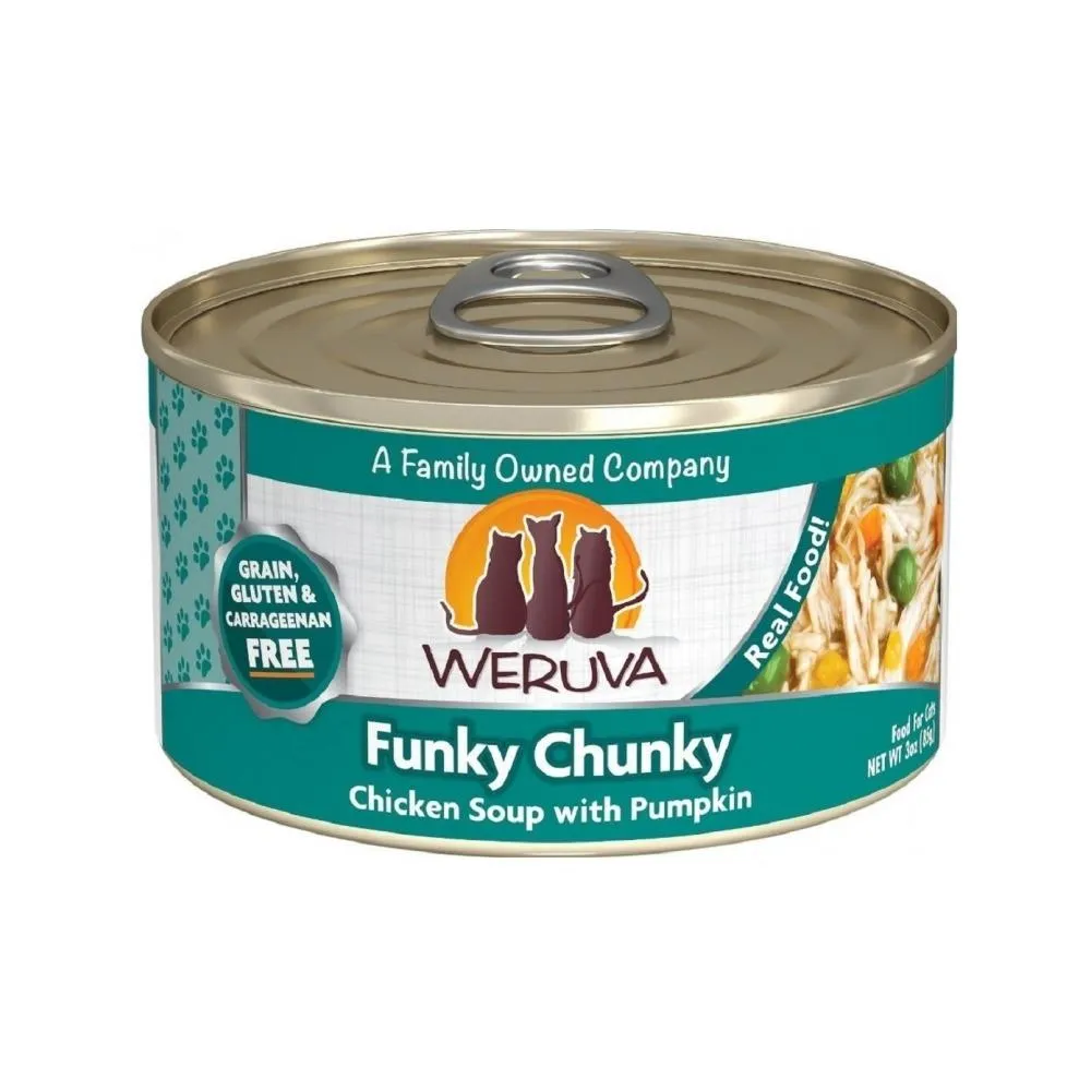 Funky Chunky Chicken Soup with Pumpkin Cat Can