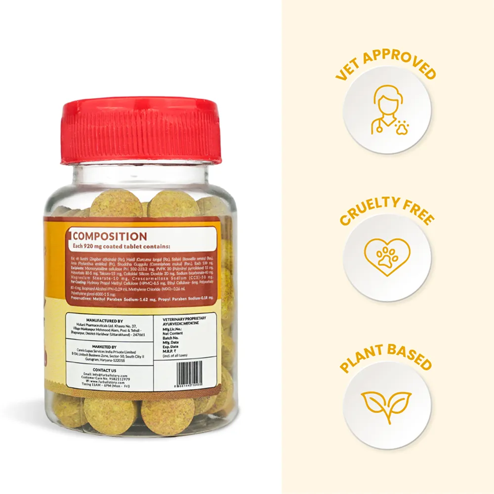 FurBall Story Jump O Joint Care tablets for Dogs and Cats