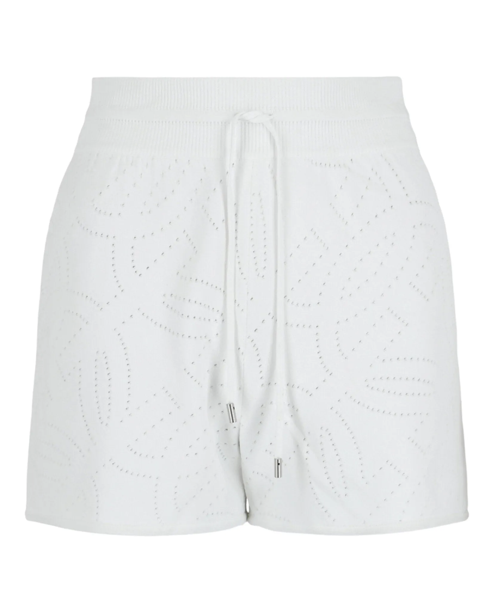 Gancini Pattern Drawstring Shorts