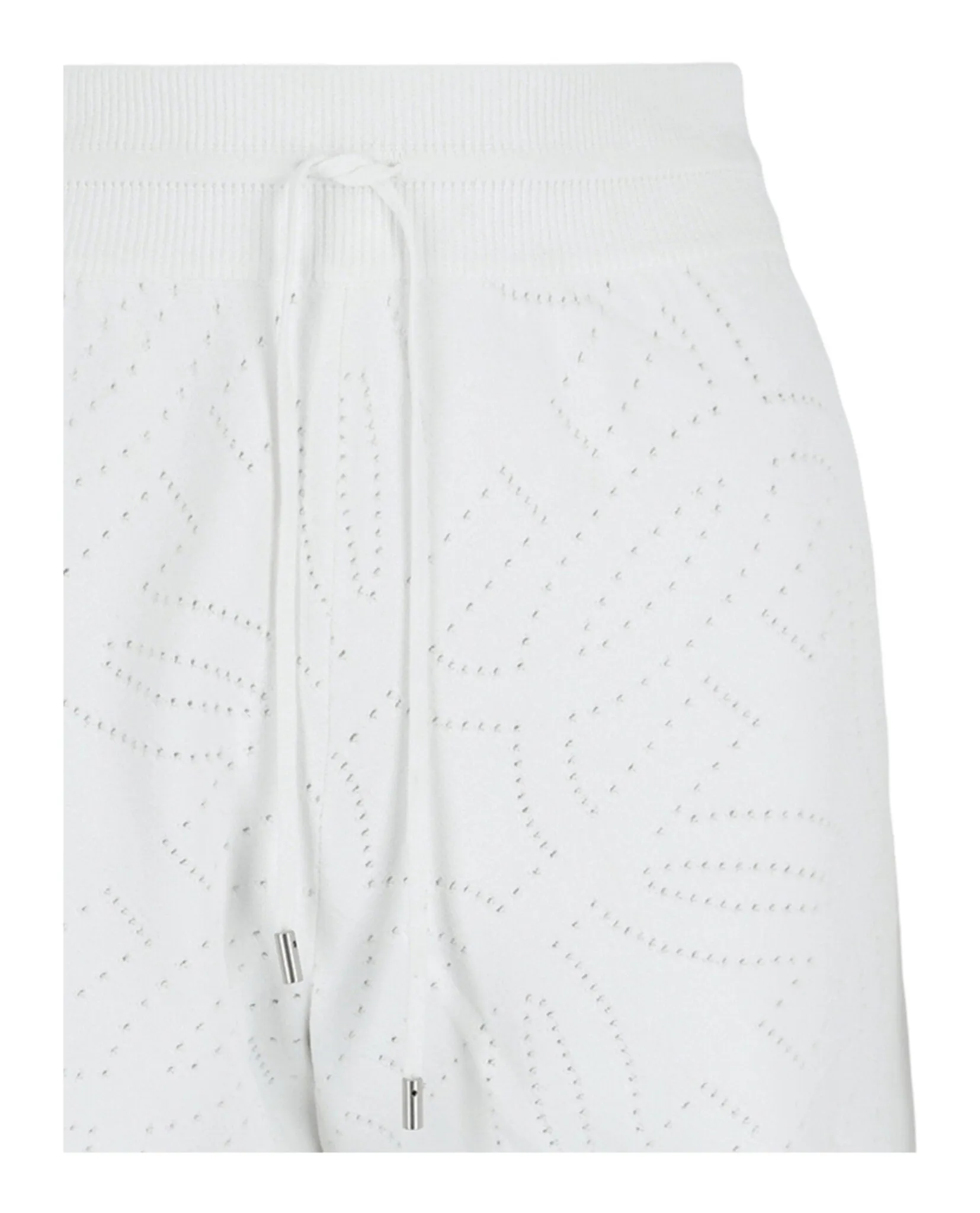 Gancini Pattern Drawstring Shorts