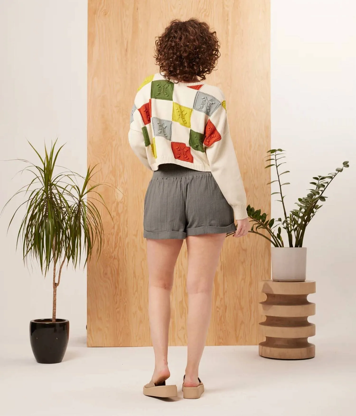 Geo Short In Charcoal