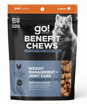 Go! Benefit Chews Weight Management   Joint Care Chicken 6 oz