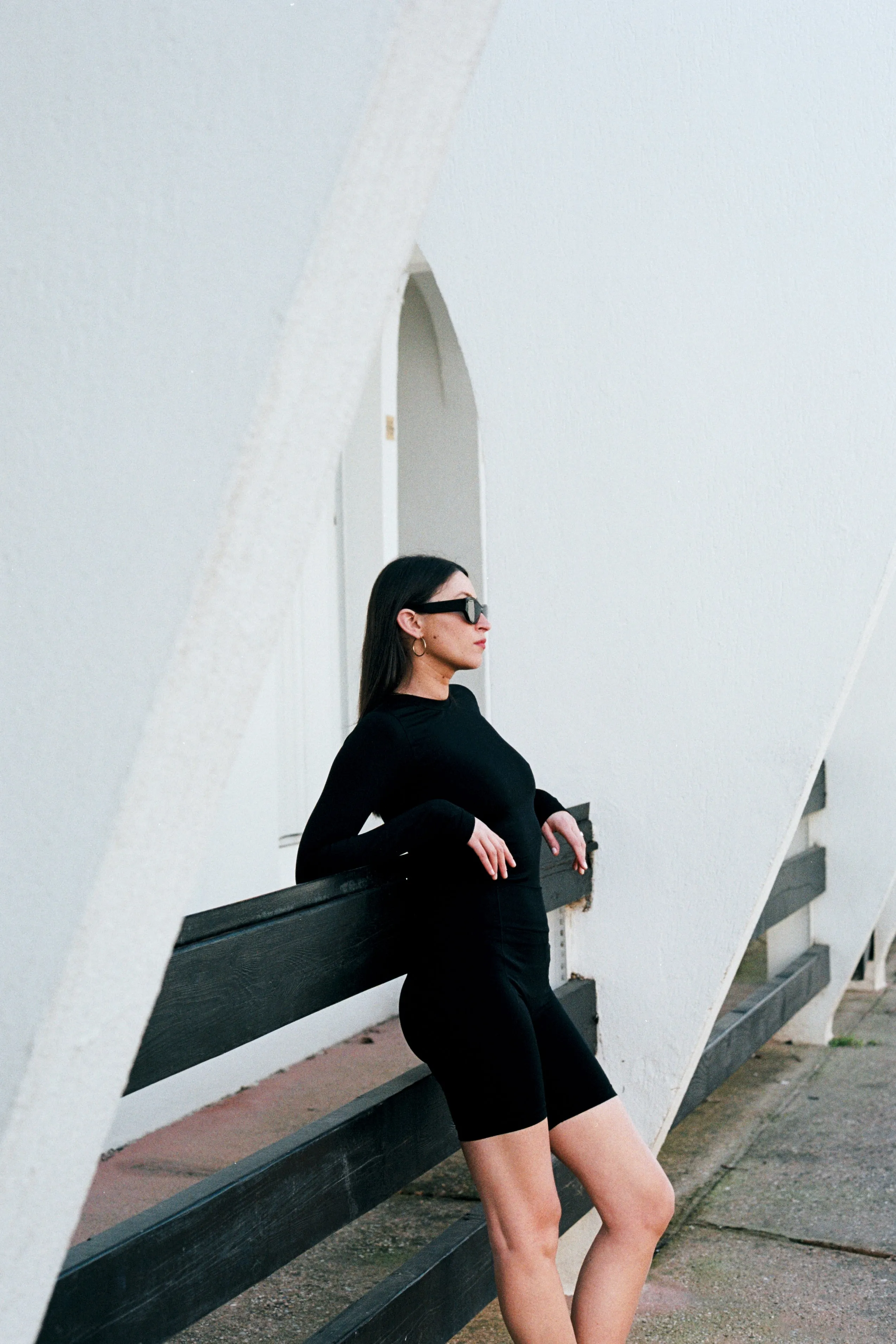 GRACIOUS Long Sleeved Top | Black