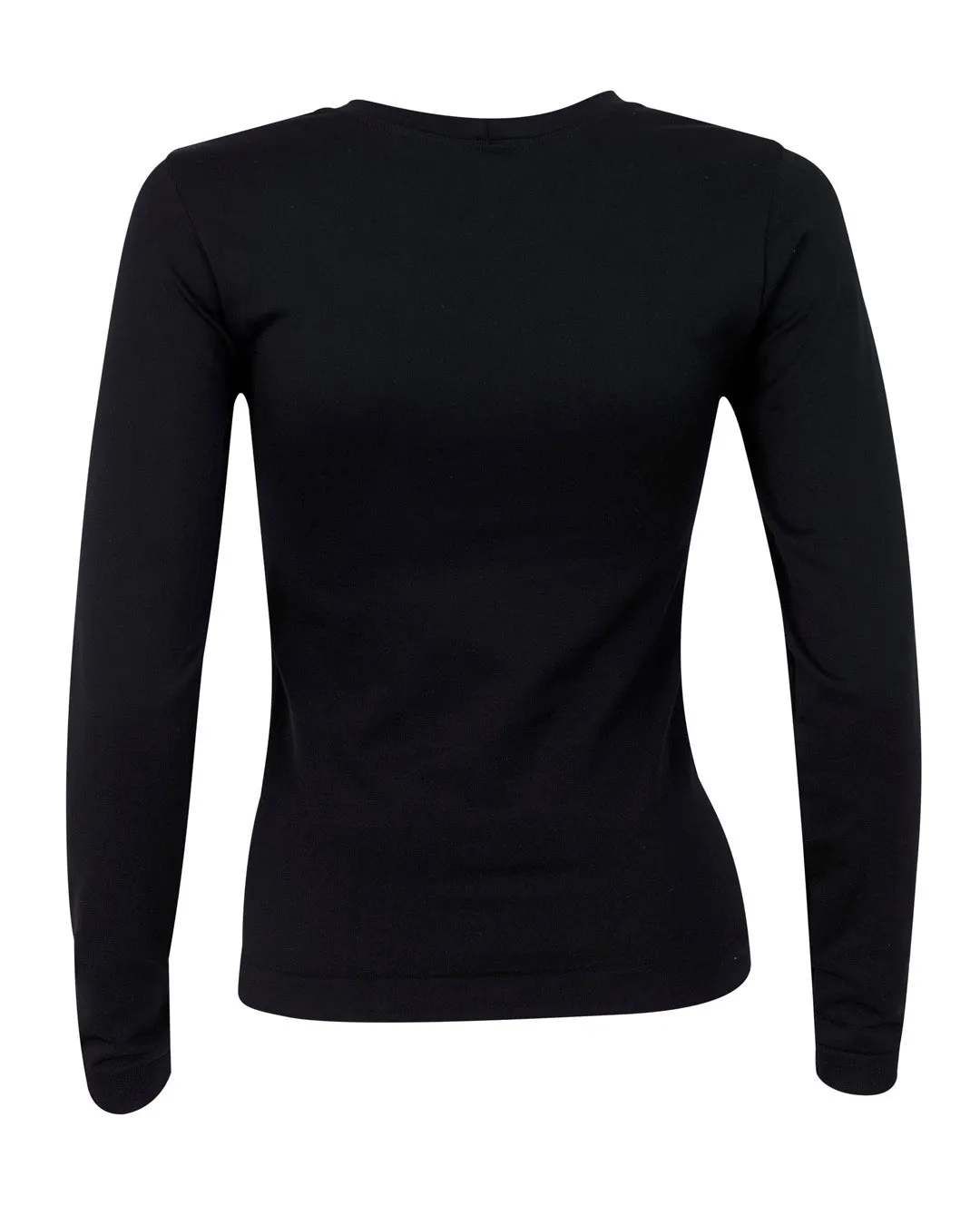 GRACIOUS Long Sleeved Top | Black
