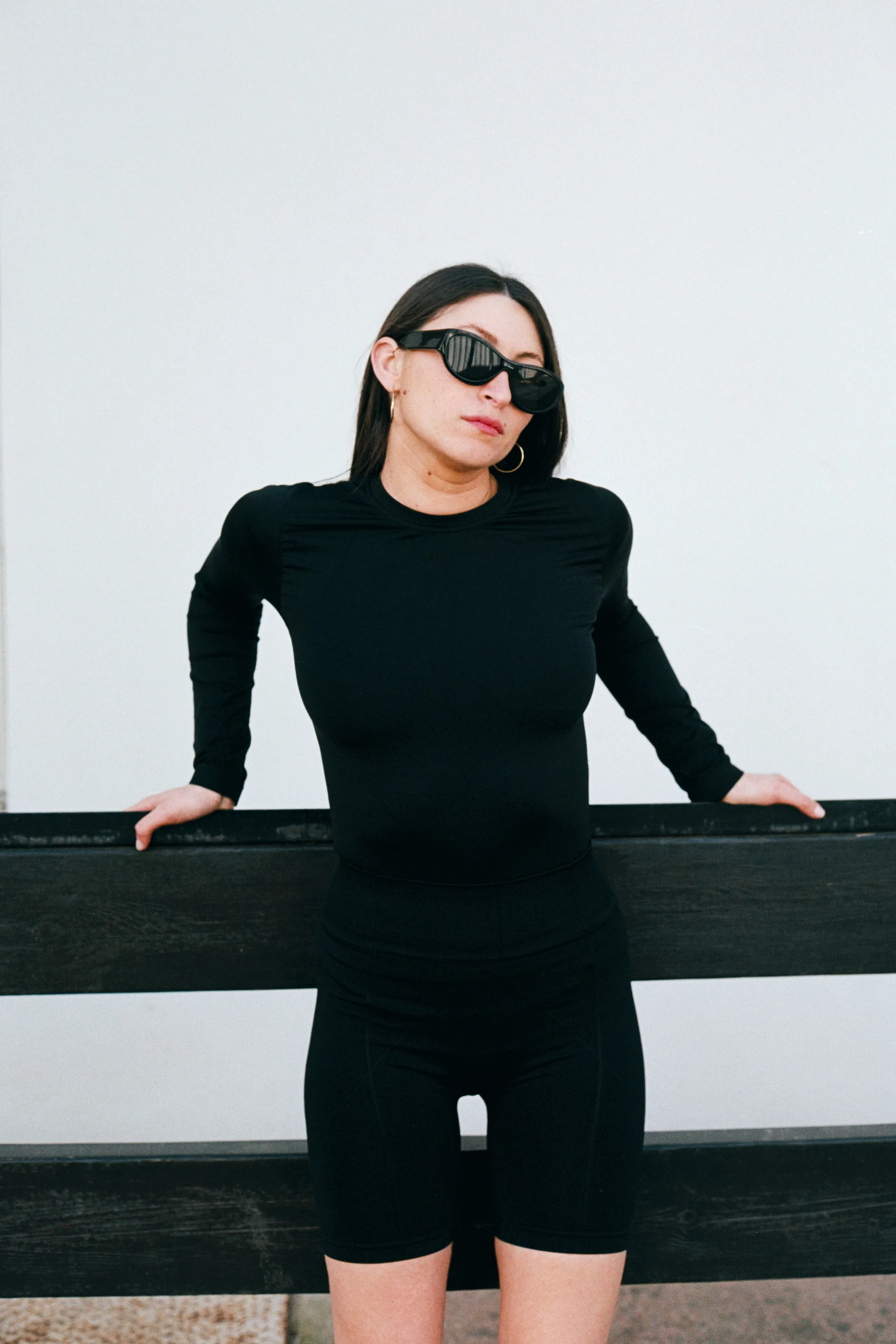 GRACIOUS Long Sleeved Top | Black