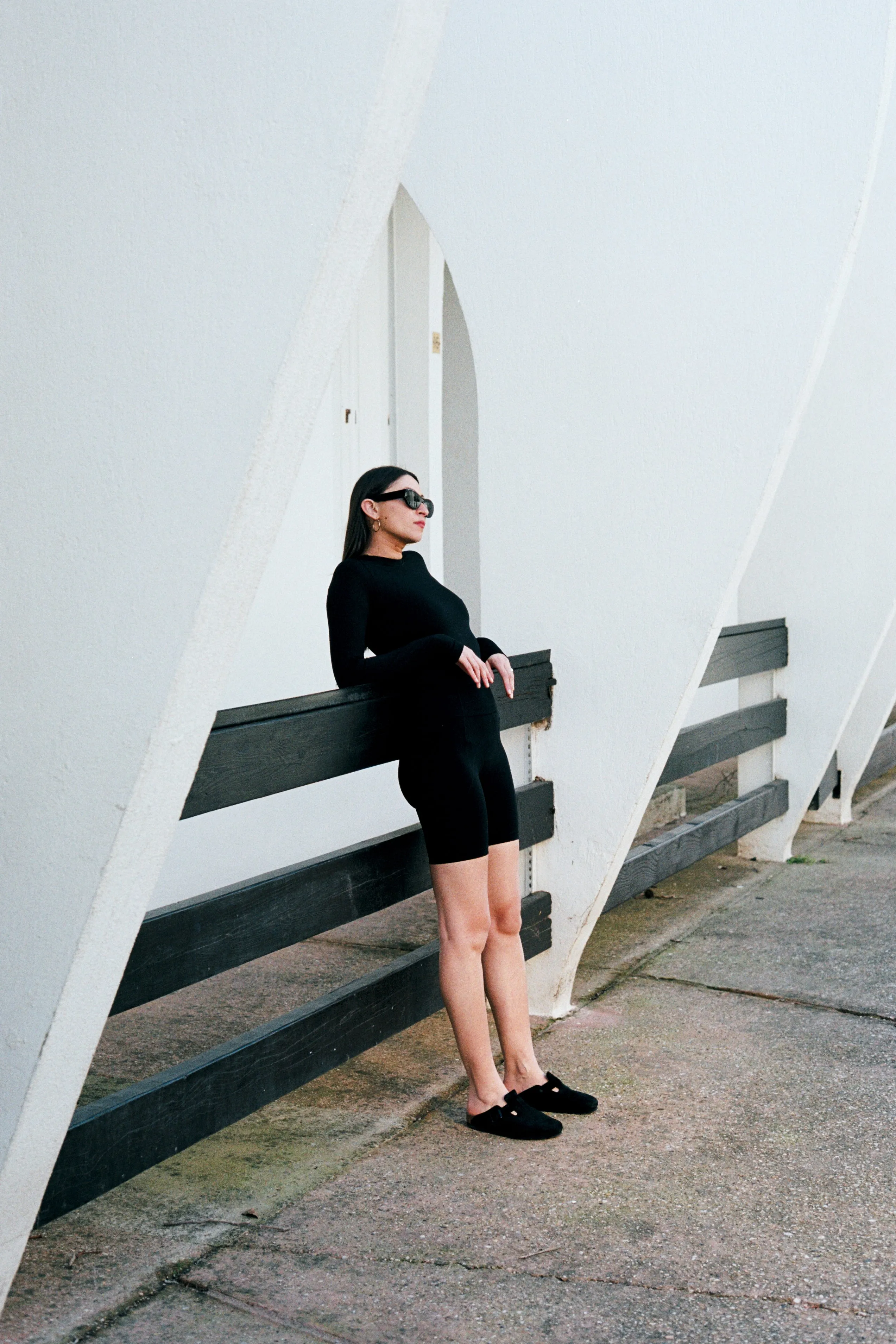 GRACIOUS Long Sleeved Top | Black