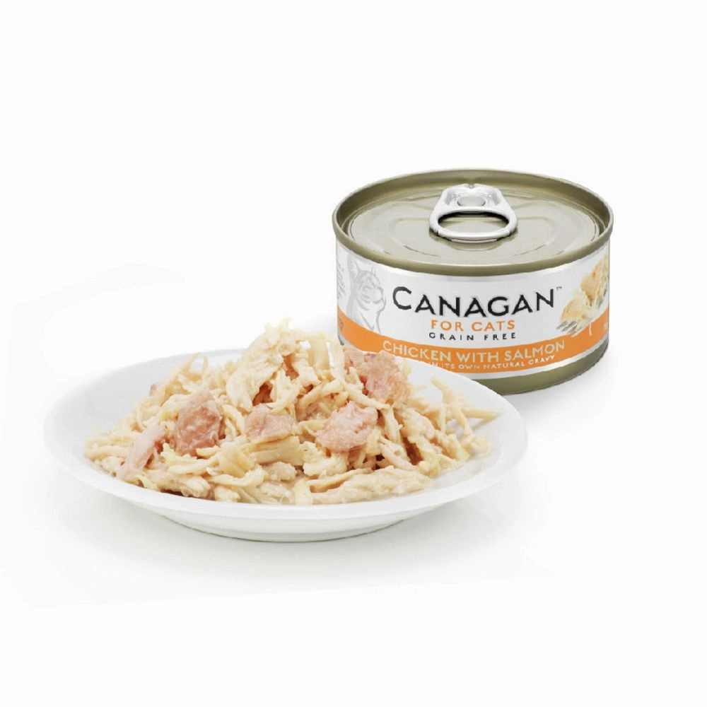 Grain Free Chicken With Salmon Cat Can