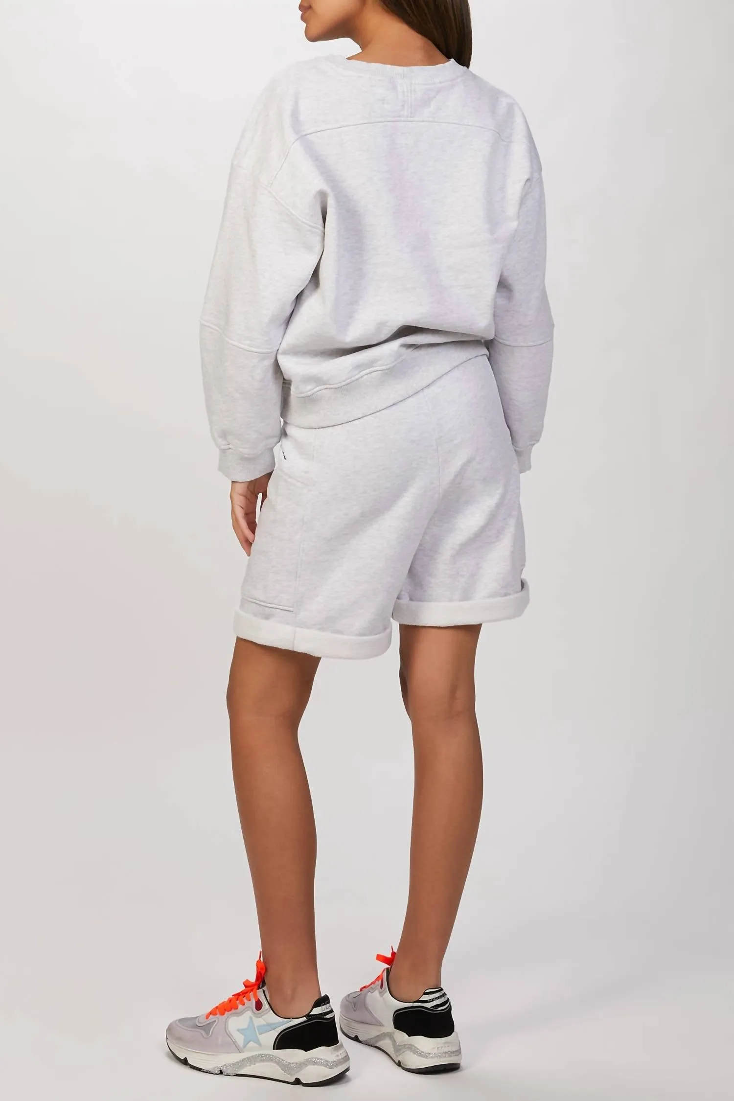 Harlow Shorts In Birch Heather