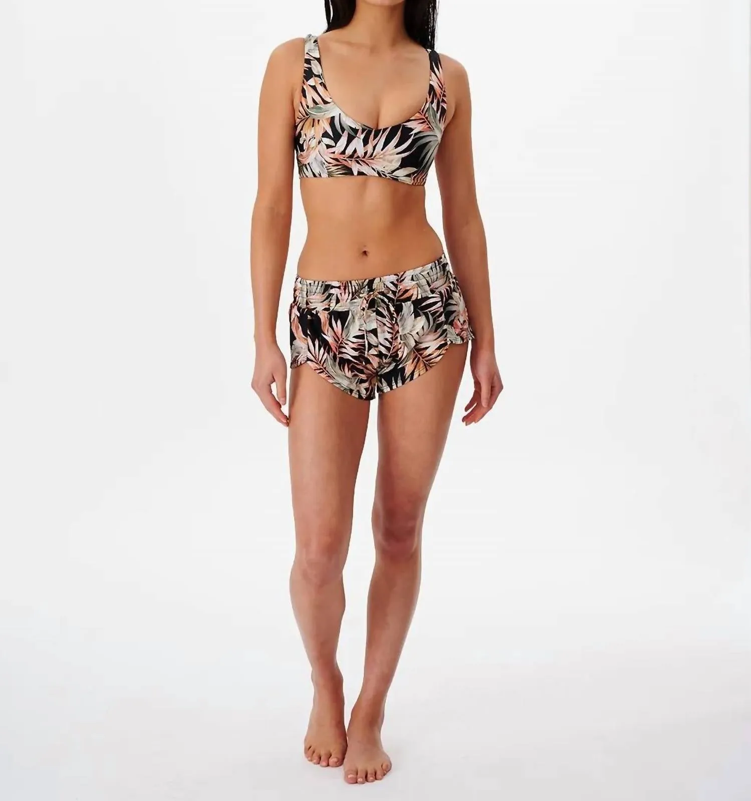 Havana Lycra 3" Boardshorts In Black