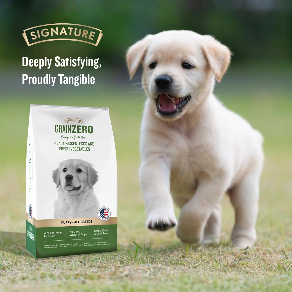 Henlo & Gnawlers Treats, Himpyrin Drops, Signature Puppy Food & Basil Plush Squeaky Toy Limited Dog Hamper
