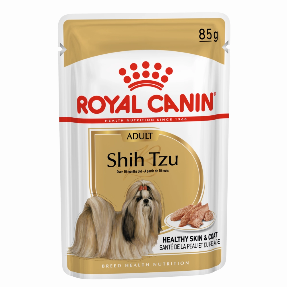 Henlo Baked Adult Dry Food and Royal Canin Loaf In Gravy Shih Tzu Adult Wet Food Combo