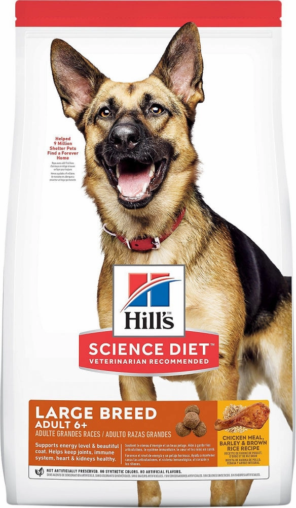Hill's Science Diet Adult 6  Large Breed Chicken Meal, Rice, & Barley Recipe Dry Dog Food