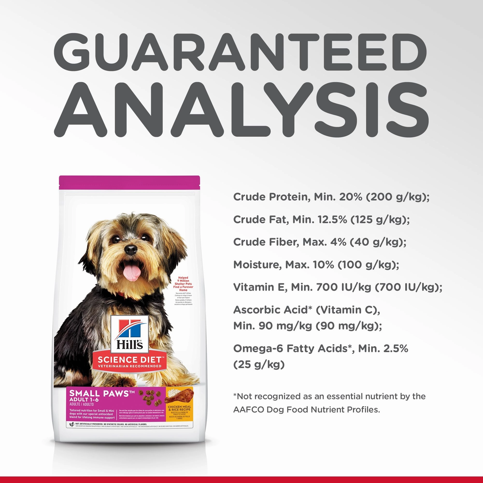 Hill's Science Diet Adult Small Paws Dry Dog Food, Chicken Meal & Rice Recipe