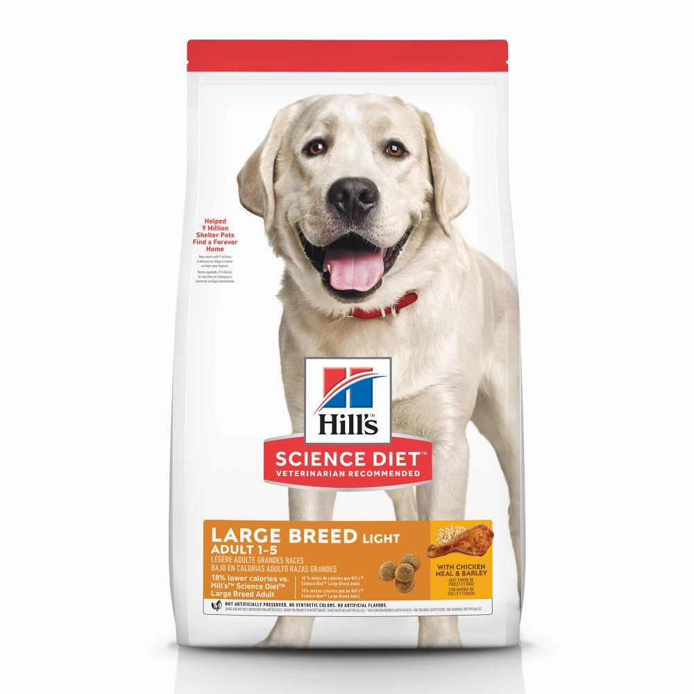 Hill's Science Diet Large Breed Light Chicken Meal & Barley Dry Dog Food
