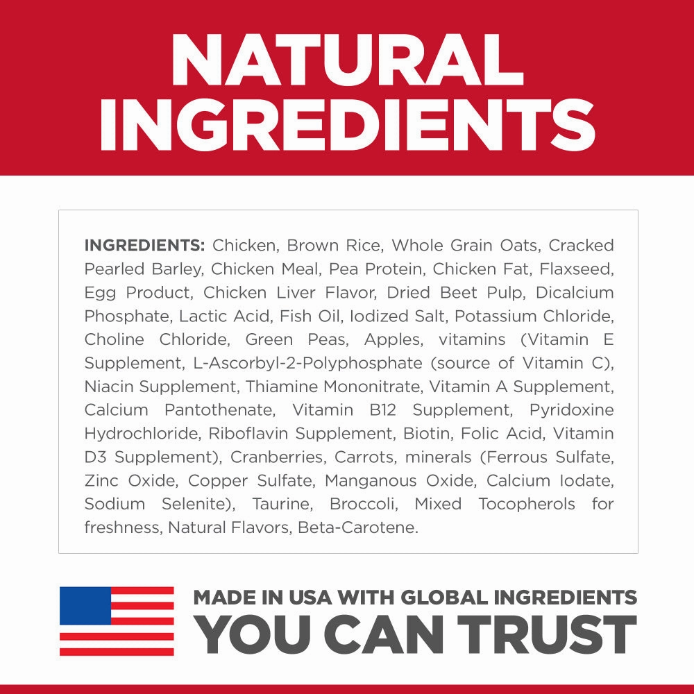 Hill's Science Diet No Corn, Wheat, or Soy Chicken Puppy Dry Dog Food