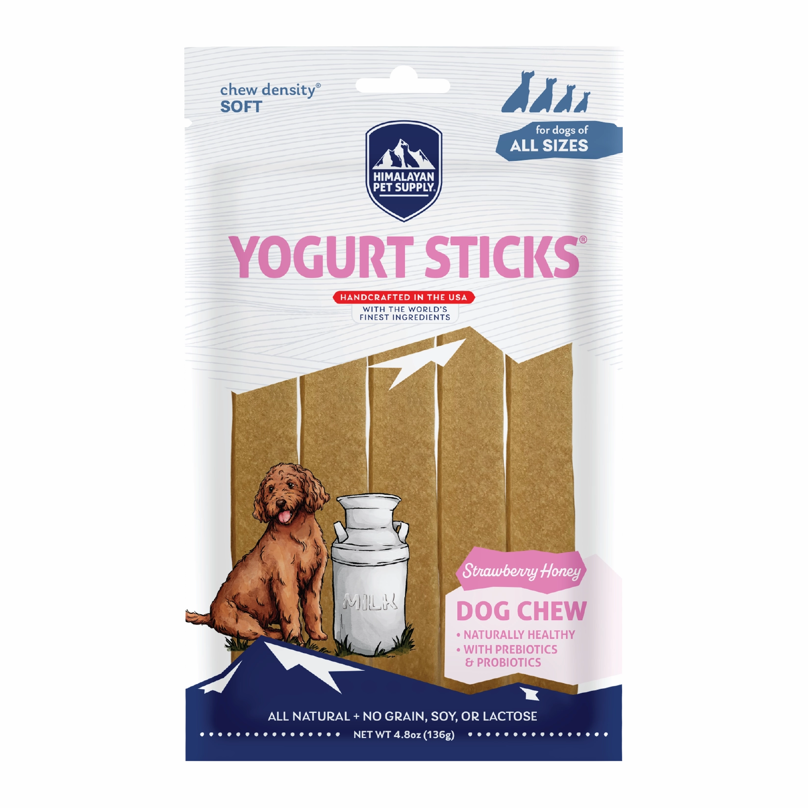 Himalayan Strawberry Honey Yogurt Sticks 4.8 oz