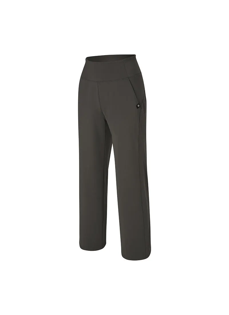 Holding Warm Fluffy Wide Pants