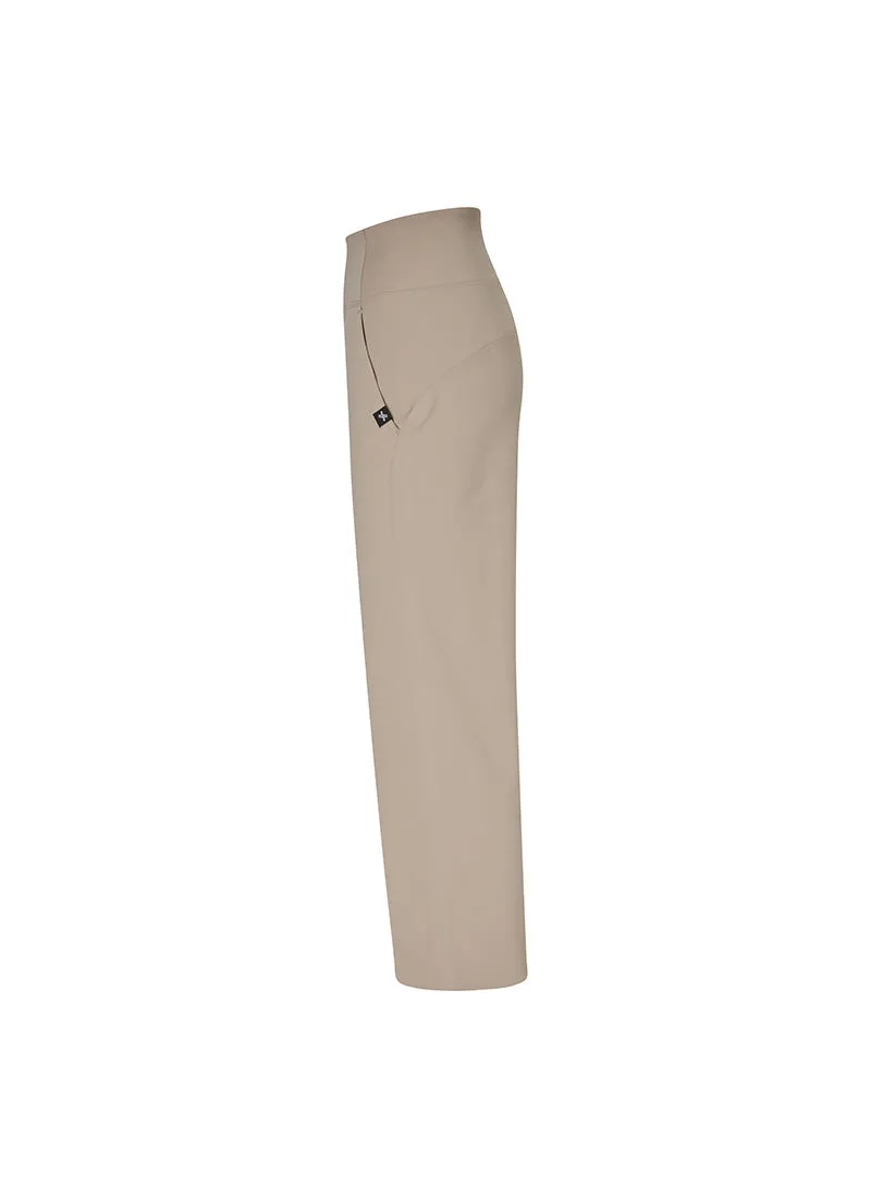 Holding Warm Fluffy Wide Pants
