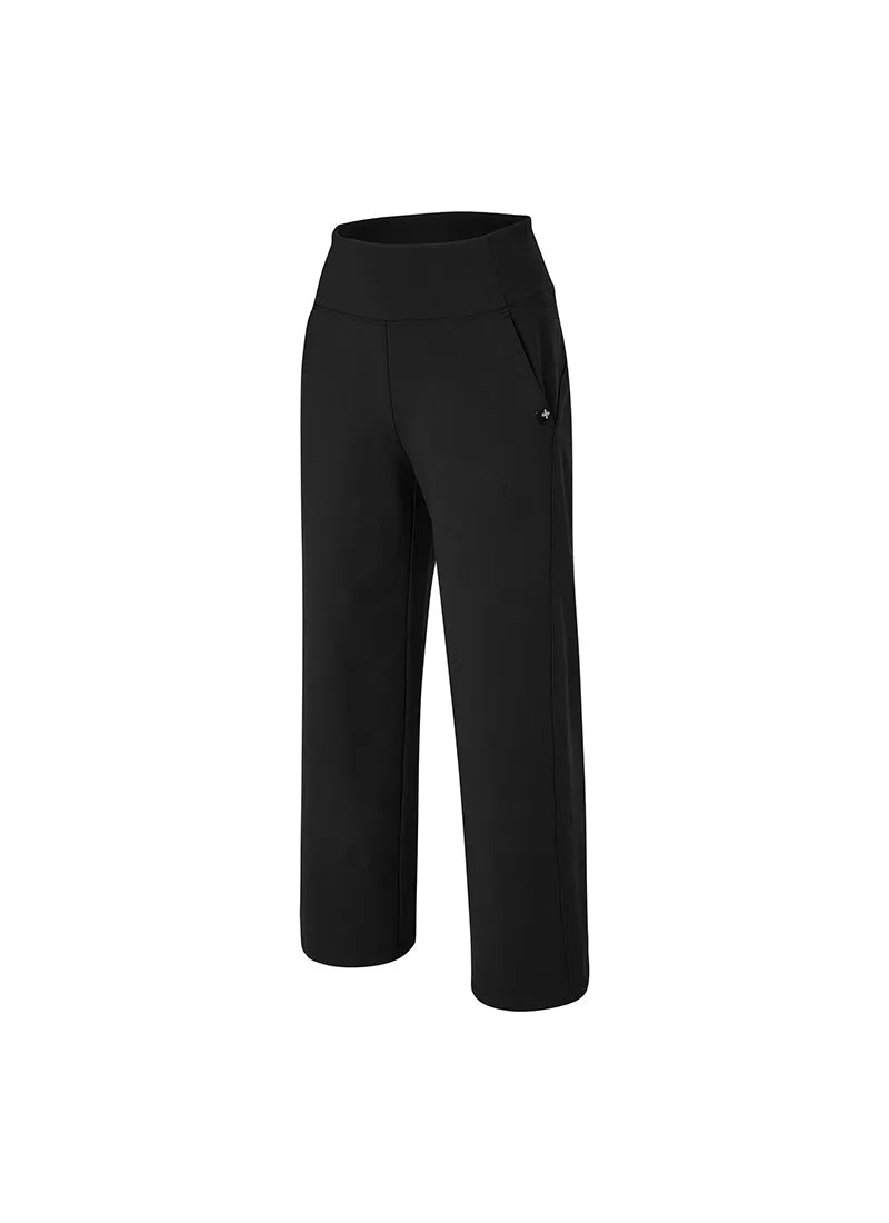 Holding Warm Fluffy Wide Pants