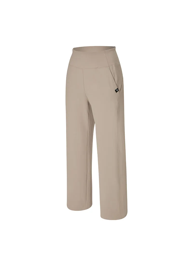 Holding Warm Fluffy Wide Pants