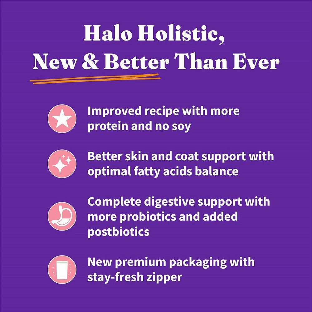 Holistic Healthy Grains Wild-Caught Salmon and Whitefish Recipe Dog Dry Food