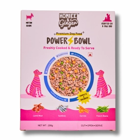 Homiee & Ginger Power Bowl Surf & Turf Fresh Food for Dogs
