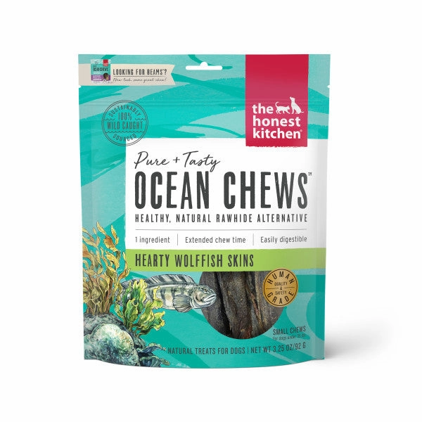 Honest Kitchen Beams Ocean Wolffish SkinsChews