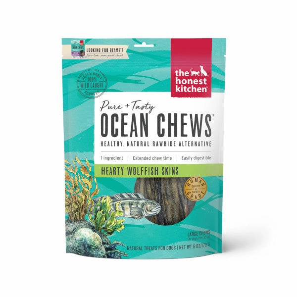 Honest Kitchen Beams Ocean Wolffish SkinsChews