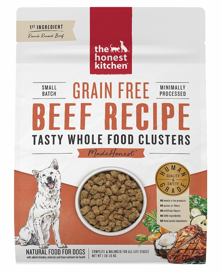Honest Kitchen Clusters Grain Free Beef