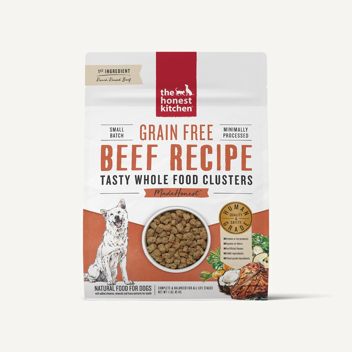 Honest Kitchen Clusters Grain Free Beef
