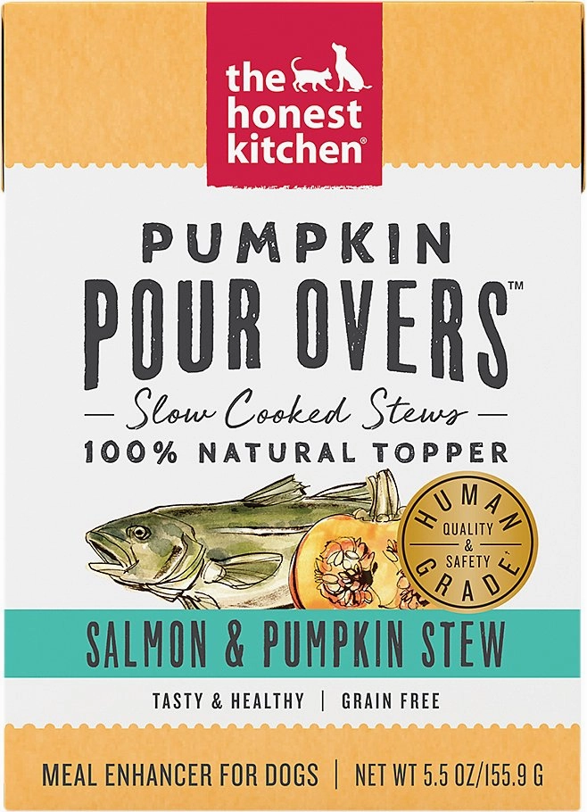 Honest Kitchen Pumpkin Pour Overs Salmon & Pumpkin Stew