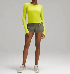 Hotty Hot High Rise Short In Army Green